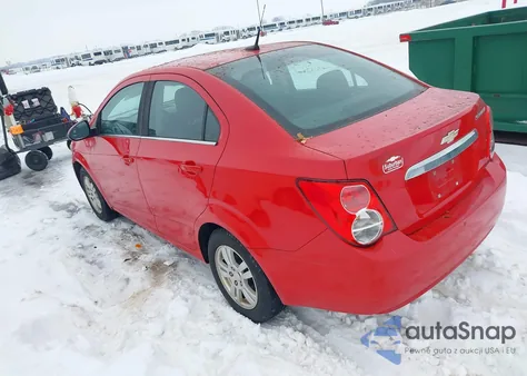 2013 Chevrolet Sonic Lt Auto z USA, uszkodzony, nr VIN 1G1JC5SH9D4165709